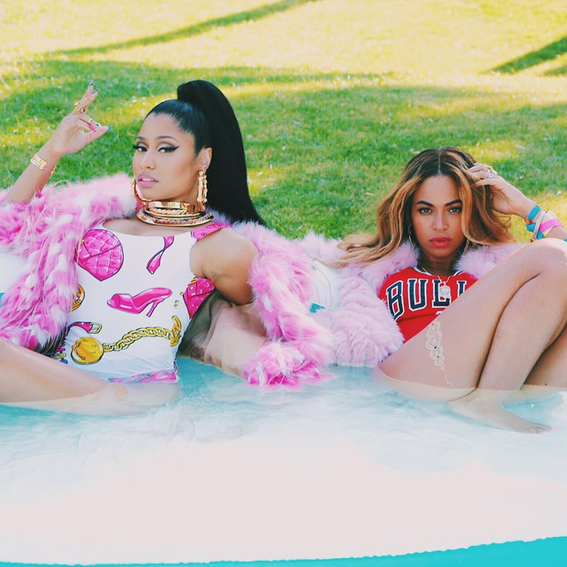 Beyonce and Nicki Minaj "Feeling Myself" Pictures