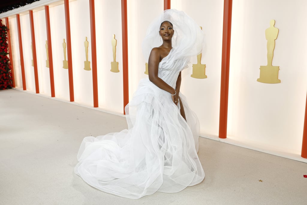 Tems's Lever Couture Dress at 2023 Oscars