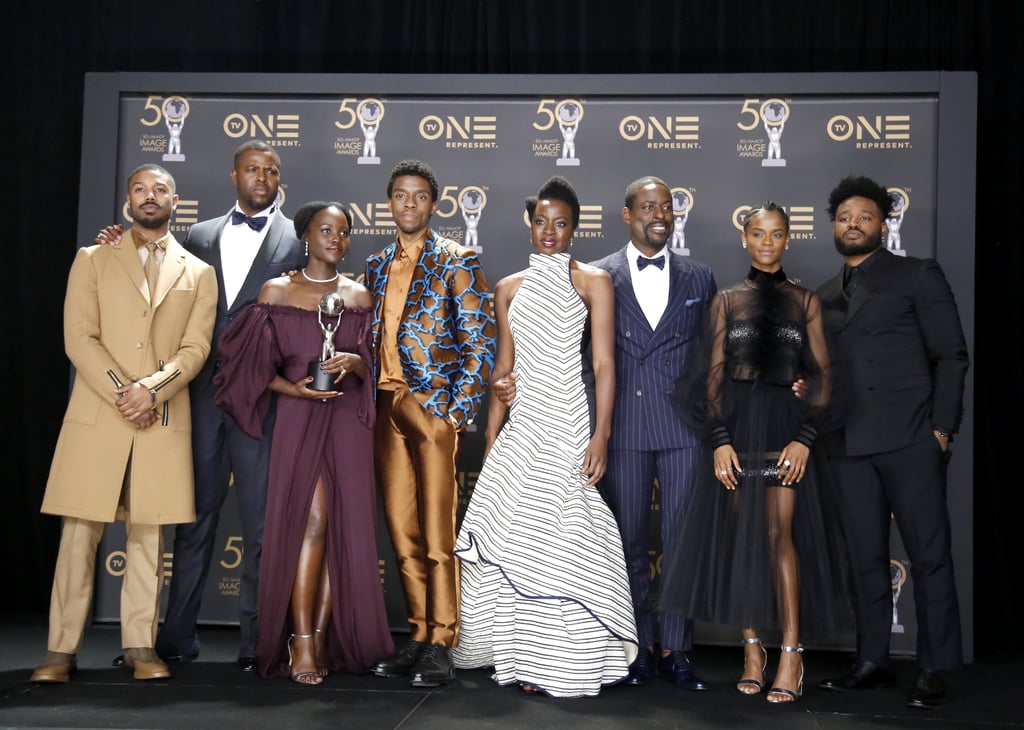 Black Panther Cast at the 2019 NAACP Image Awards