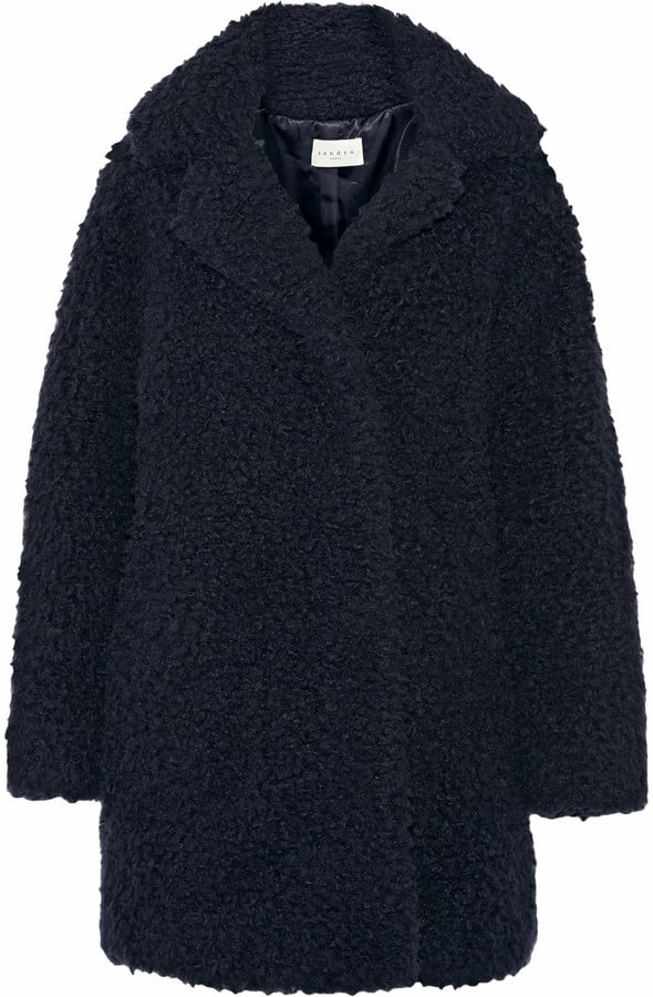 Sandro Meryl Oversized Faux Shearling Coat ($745)