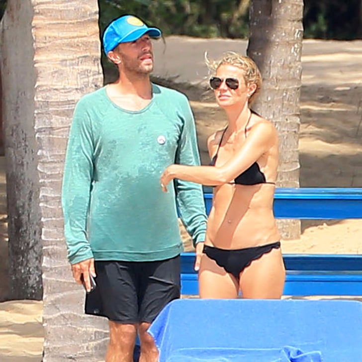Gwyneth Paltrow and Chris Martin on Spring Break