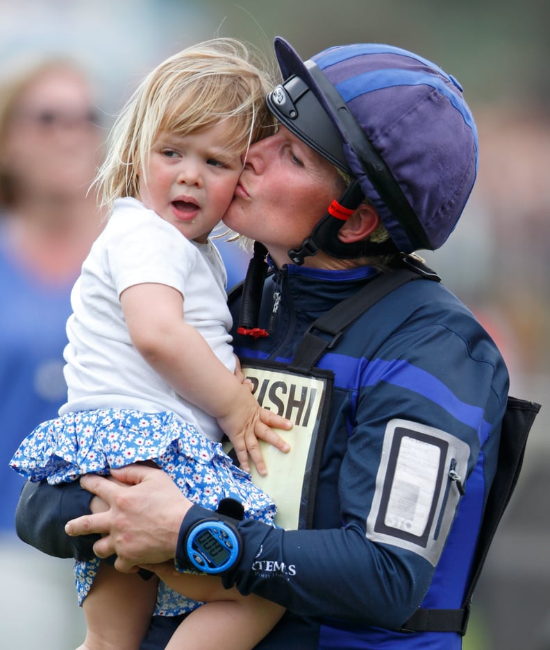 Zara Tindall and Mia