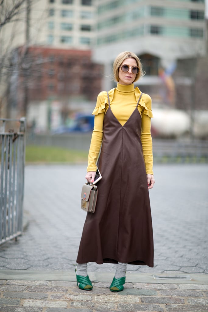 At New York Fashion Week.