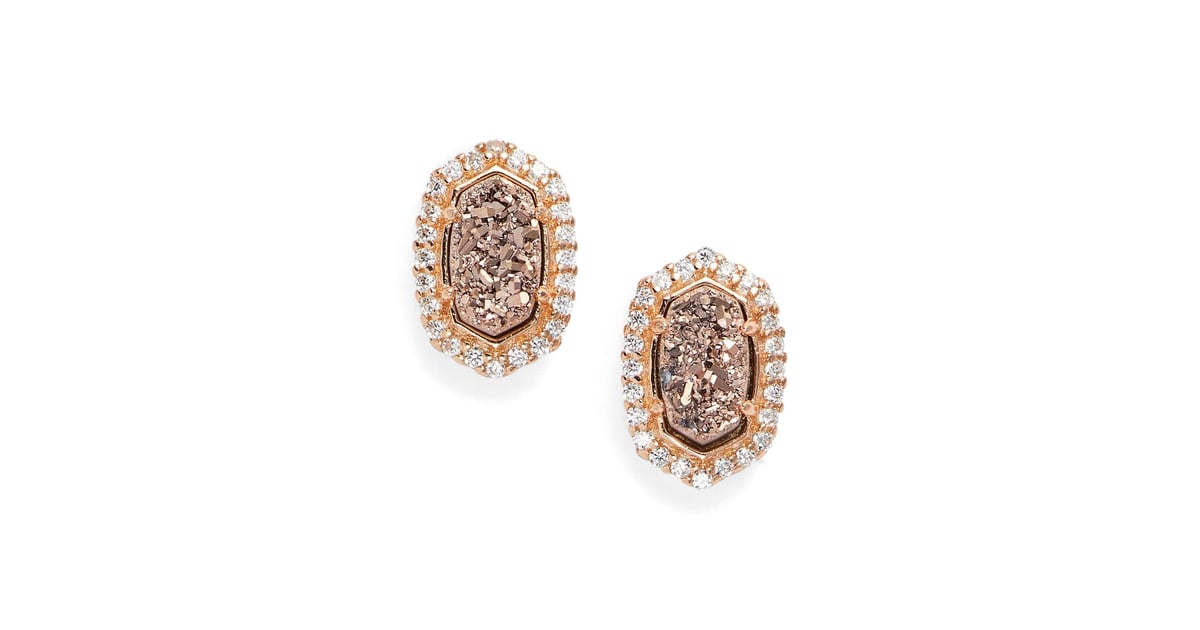 Kendra Scott 'Cade' Drusy Stud Earrings | Rose Gold Gift Ideas | POPSUGAR Fashion Photo 8