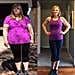Before and After Weight Loss Rachelle Hosick