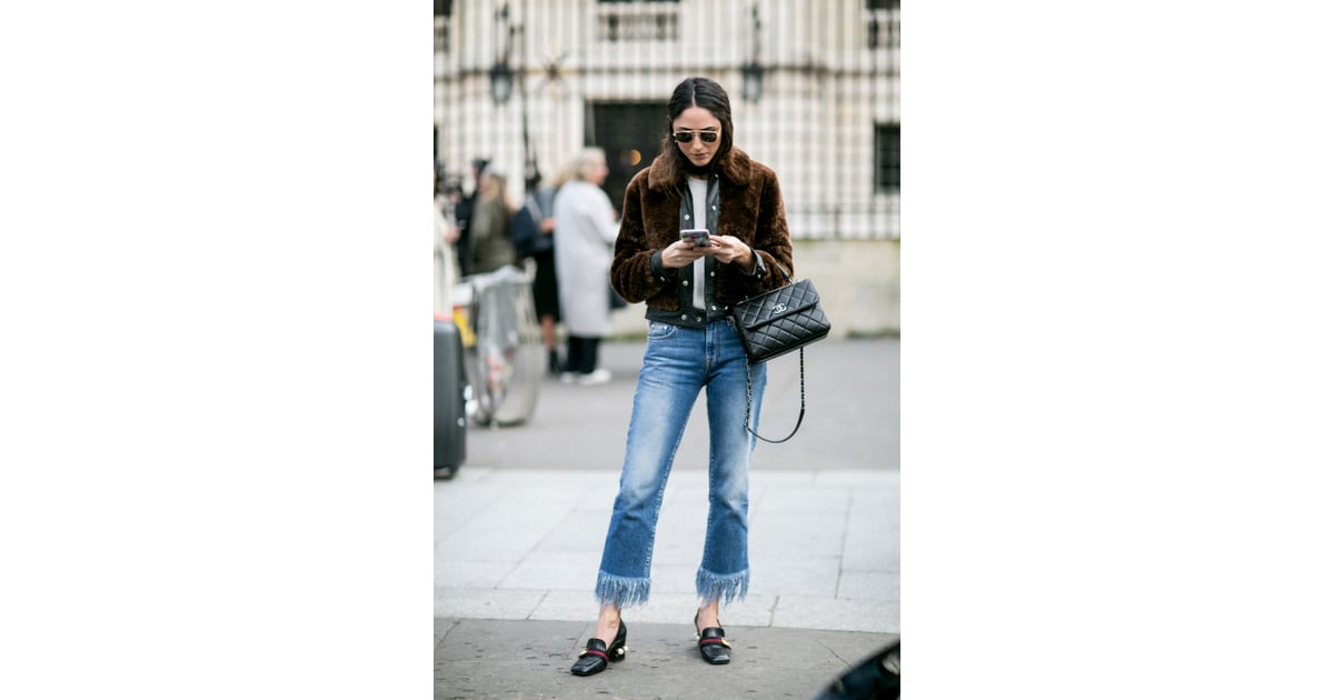 Reinvent distressed jeans with polished add-ons. | Styling Hacks From ...