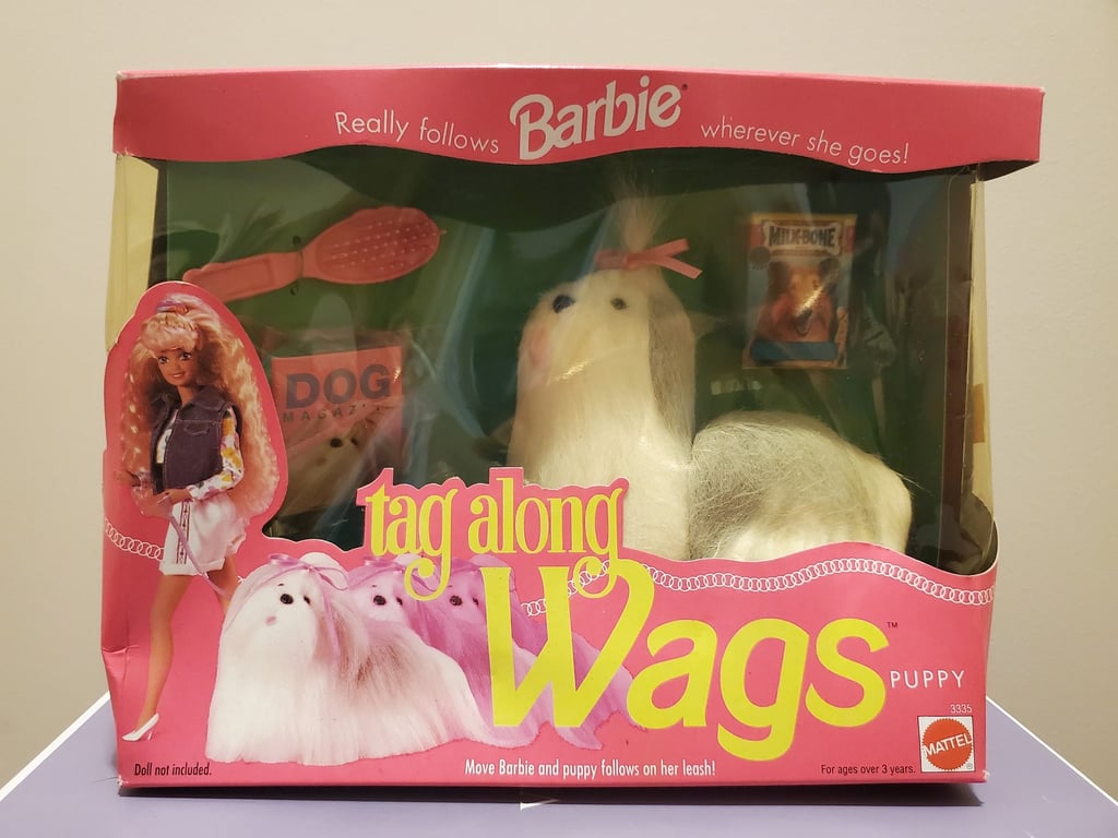 Barbie Tag Along Wags Puppy