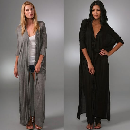 Enza Costa FloorLength Cardigan POPSUGAR Fashion