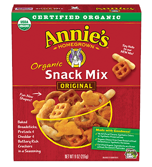 Annie's Homegrown Organic Snack Mix Original