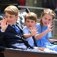Prince Louis Wears Sailor Suit Reminiscent of William's Trooping the Colour Outfit 37 Years Ago