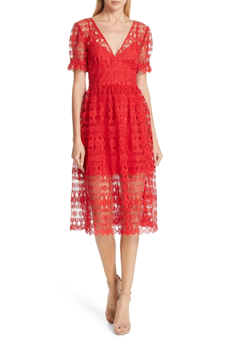 Lace Midi Dress