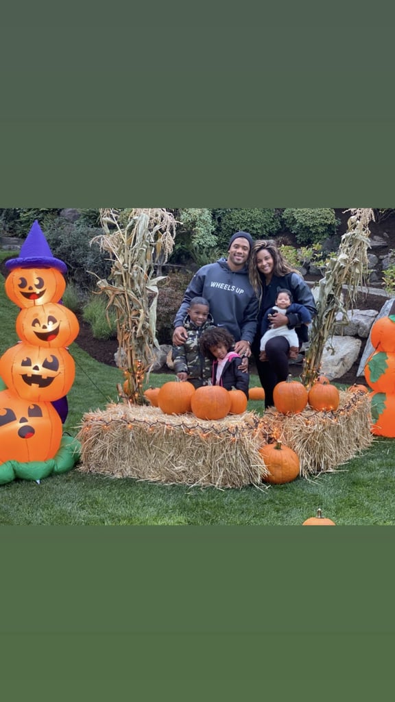 See Ciara and Russell Wilson's Family Backyard Pumpkin Patch