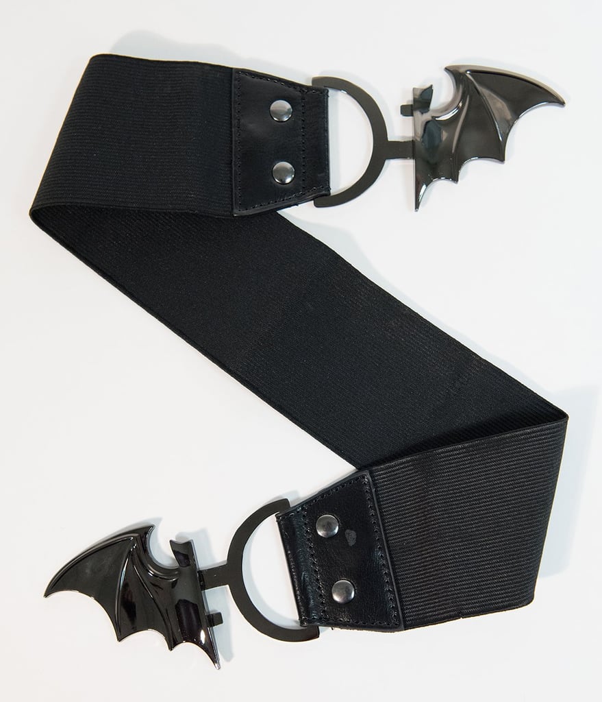 Black Bat Evil Elastic Cinch Belt