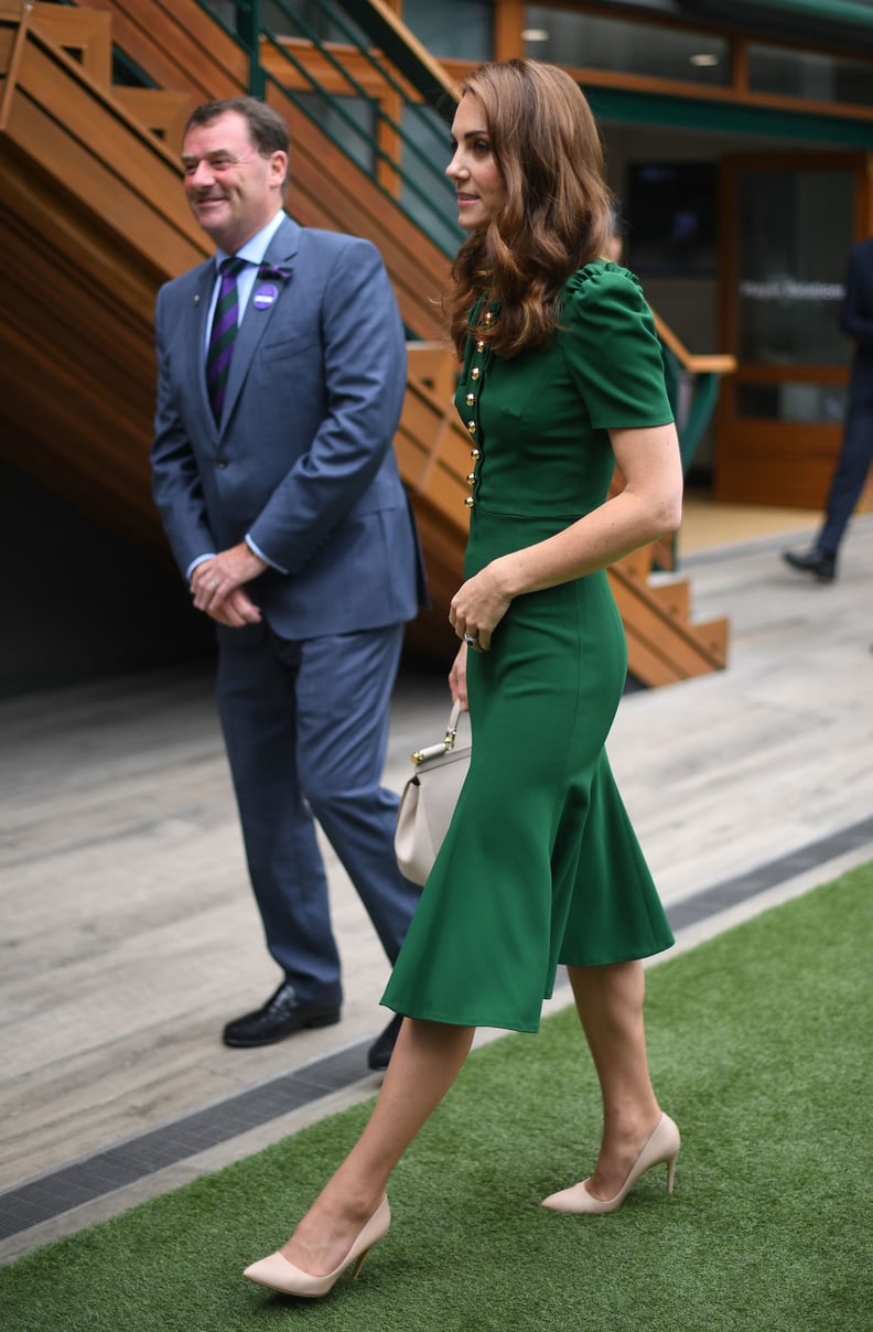 Kate Middleton Green Dress at Wimbledon 2019 | PS Fashion