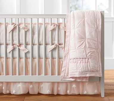 Monique Lhuillier Sateen Ethereal Butterfly Baby Bedding