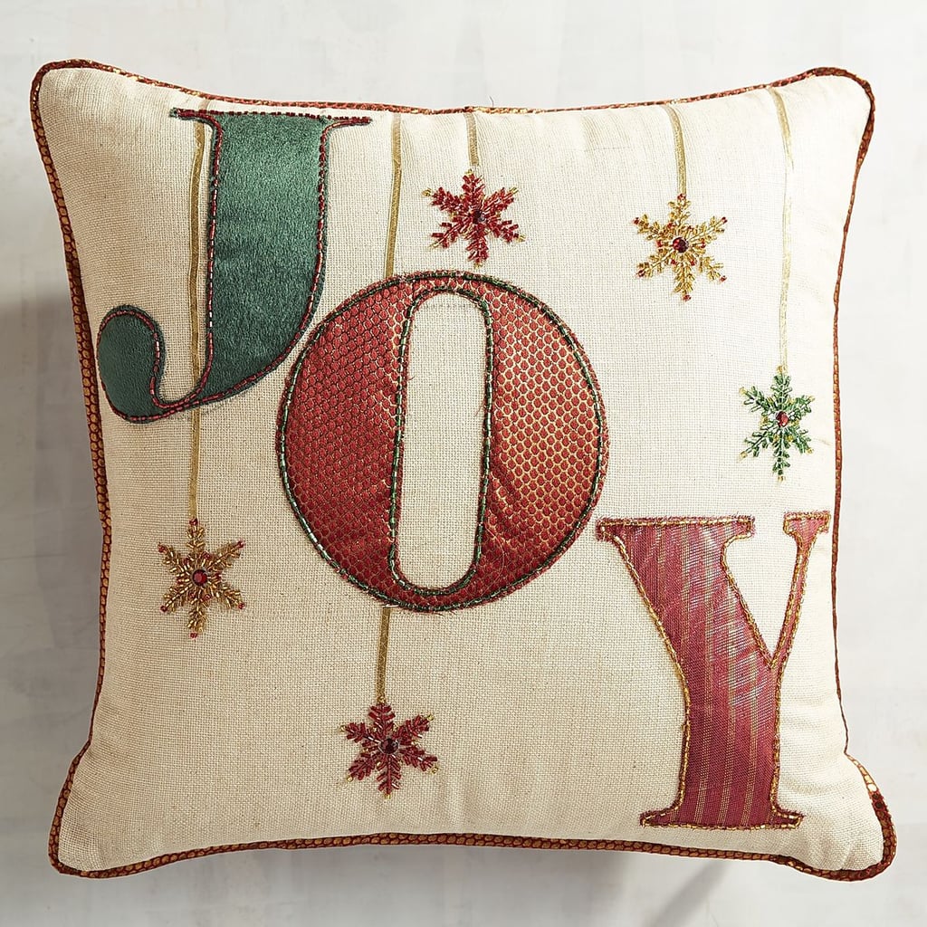 Embellished Joy Pillow ($23, originally $30)