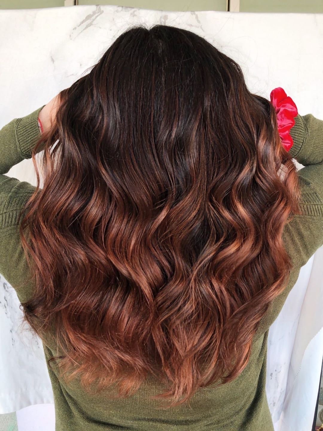 Raspberry Bourbon Hair Color Trend For Winter 2019 Popsugar Beauty