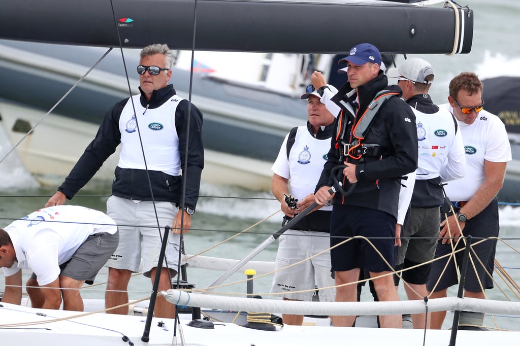 Prince William and Kate Middleton King's Cup Race Aug. 2019