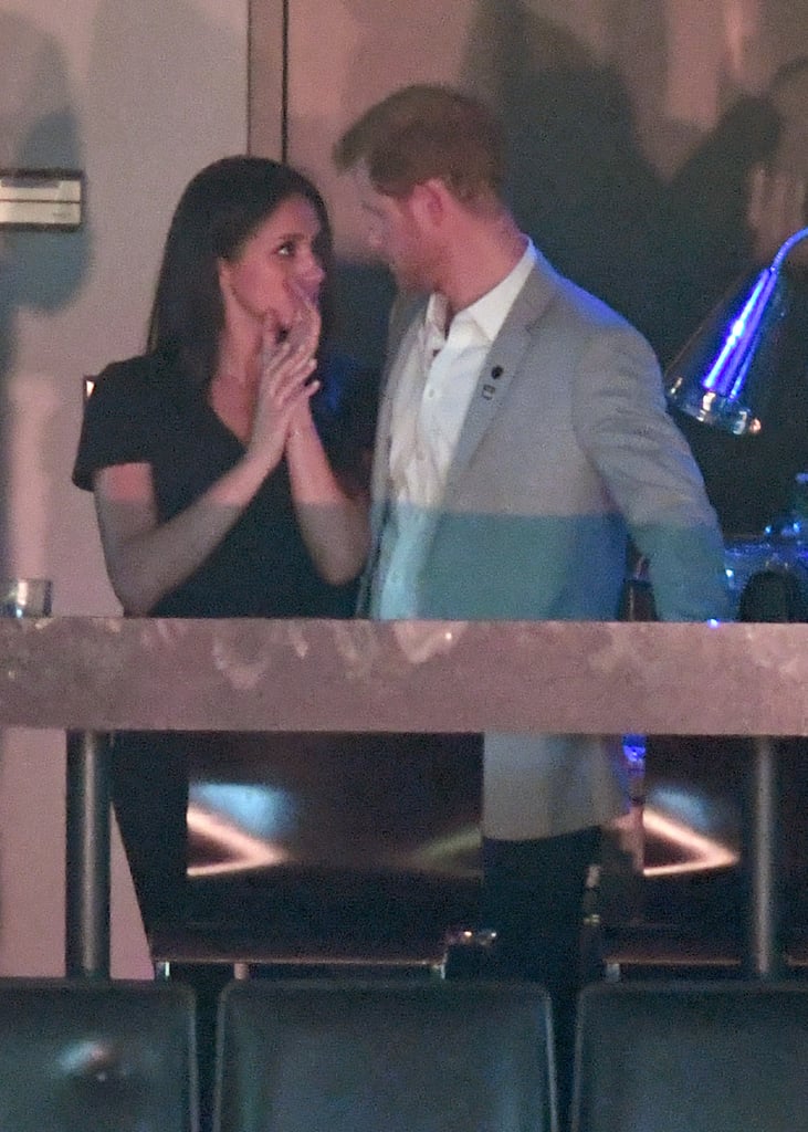 Prince Harry Kissing Meghan Markle at Invictus Games 2017
