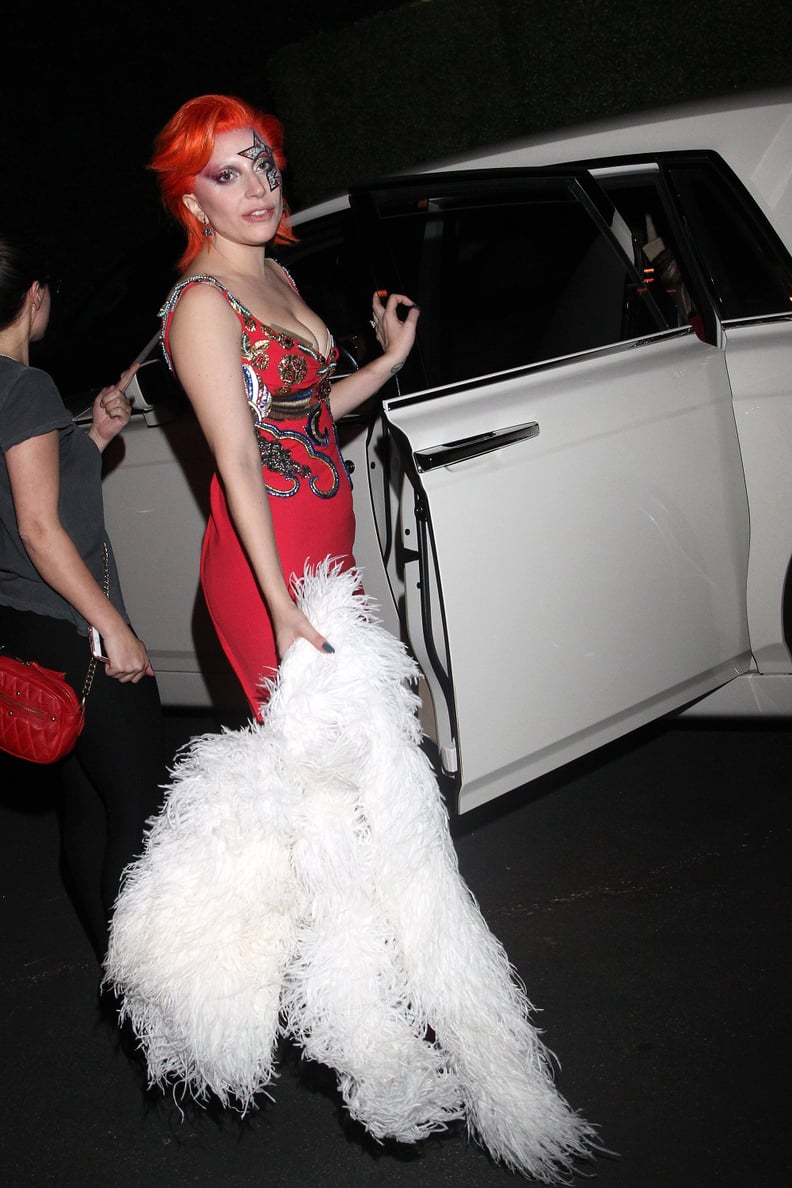 Lady Gaga Went Luxe For an Afterparty