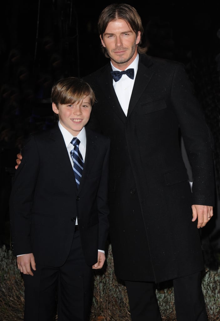 David and Brooklyn Beckham Pictures