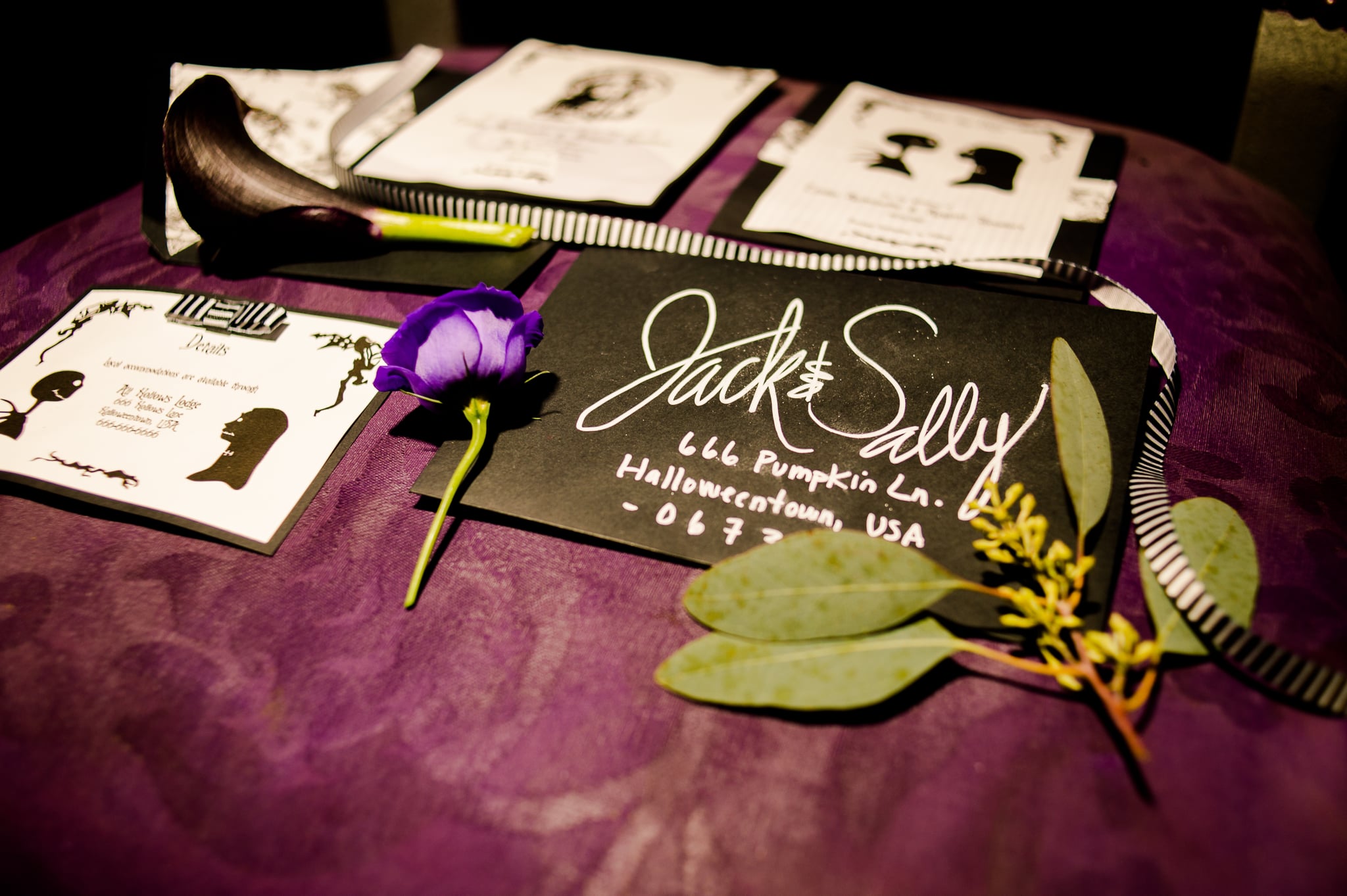 Love Sex This Nightmare Before Christmas Styled Wedding Will