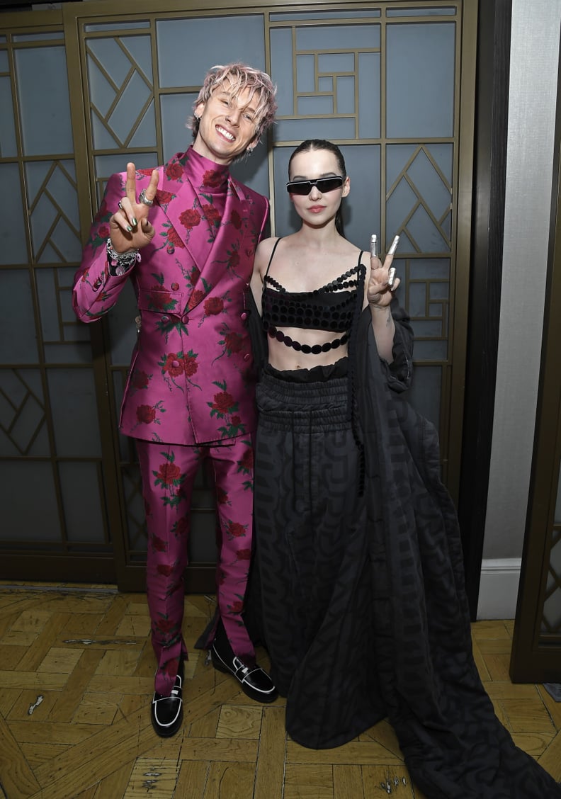 Machine Gun Kelly and Dove Cameron at the "Good Mourning" World Premiere Afterparty