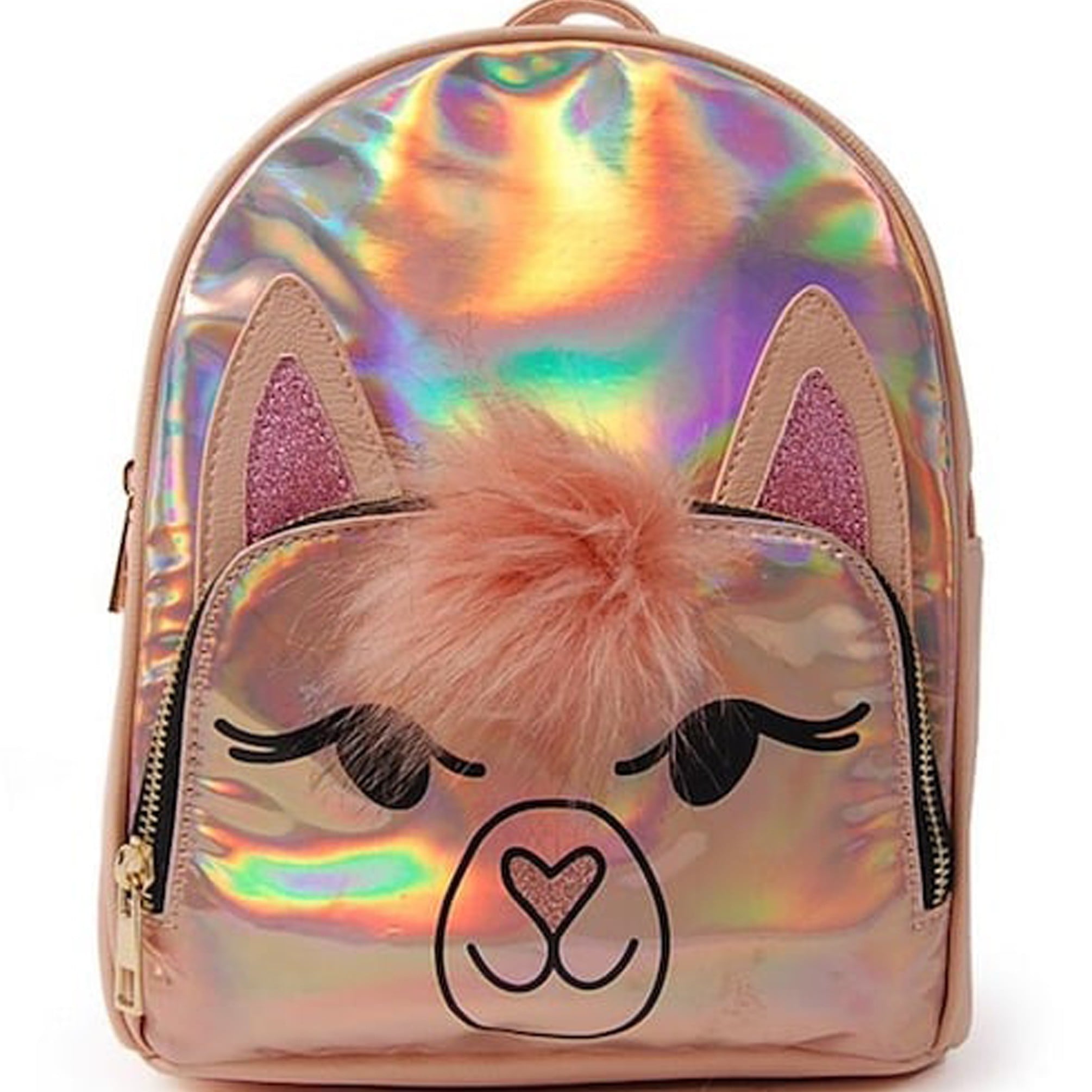OMG Hologram Unicorn pink Backpack