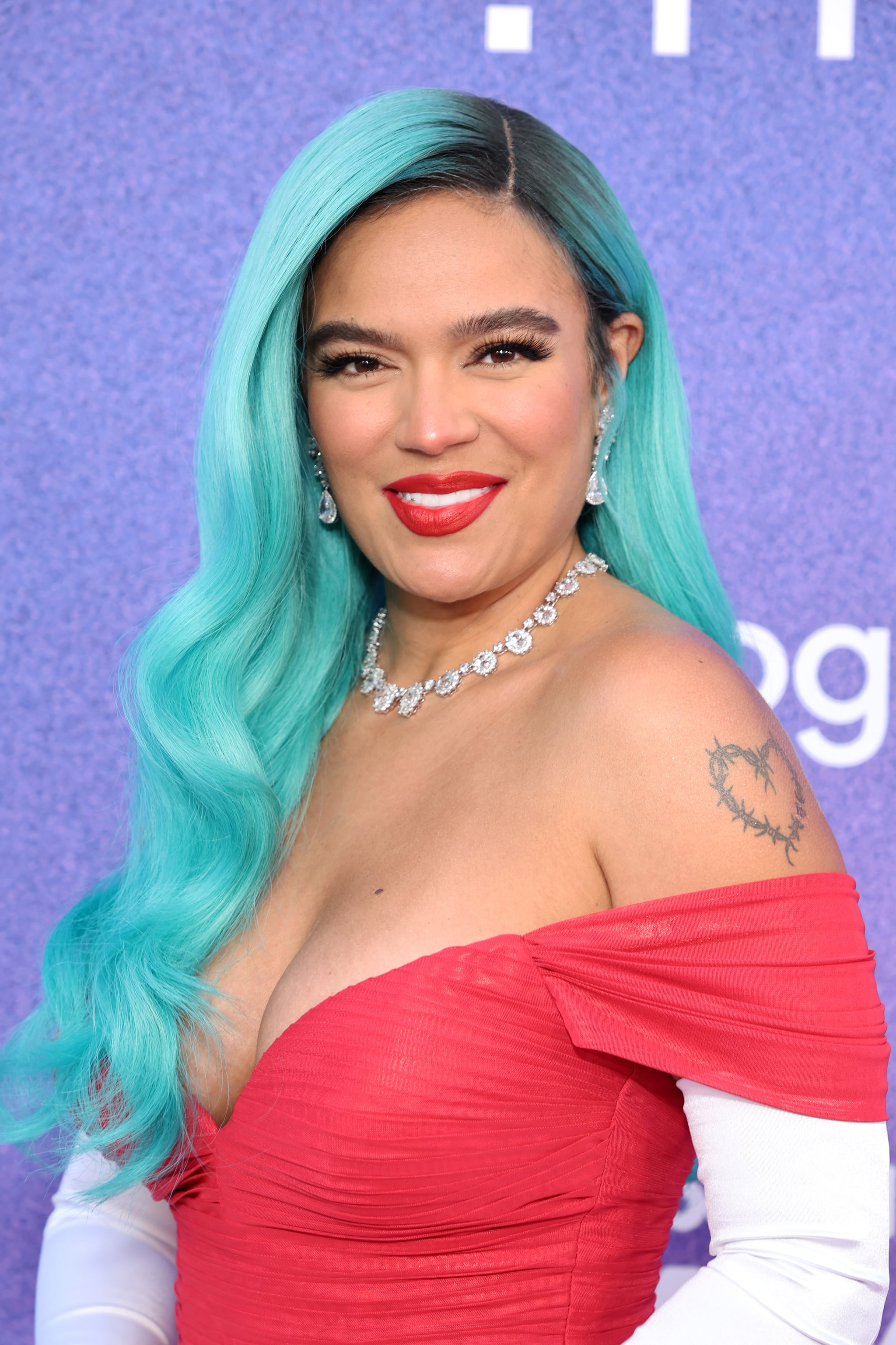 INGLEWOOD, CALIFORNIA - MARCH 02: Karol G attends Billboard Women in Music at YouTube Theater on March 02, 2022 in Inglewood, California. (Photo by Amy Sussman/FilmMagic)