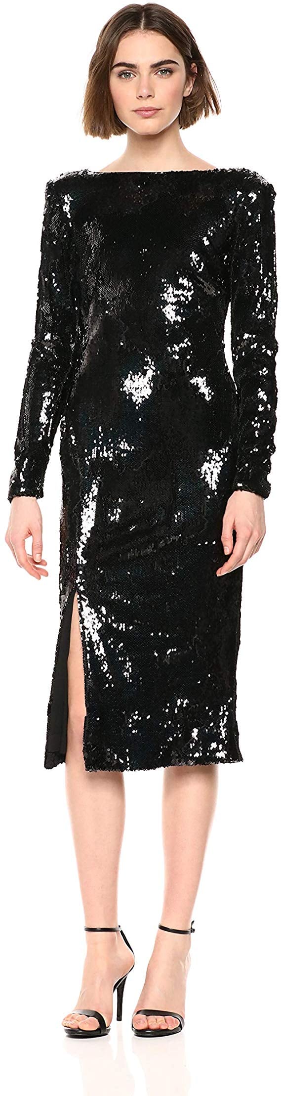 dress the population sequin jumpsuit