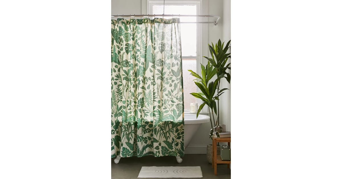 A Tropical Shower Curtain Allover Jungle Shower Curtain Best Shower