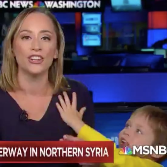 Child Interrupts Mom During MSNBC Broadcast | Video