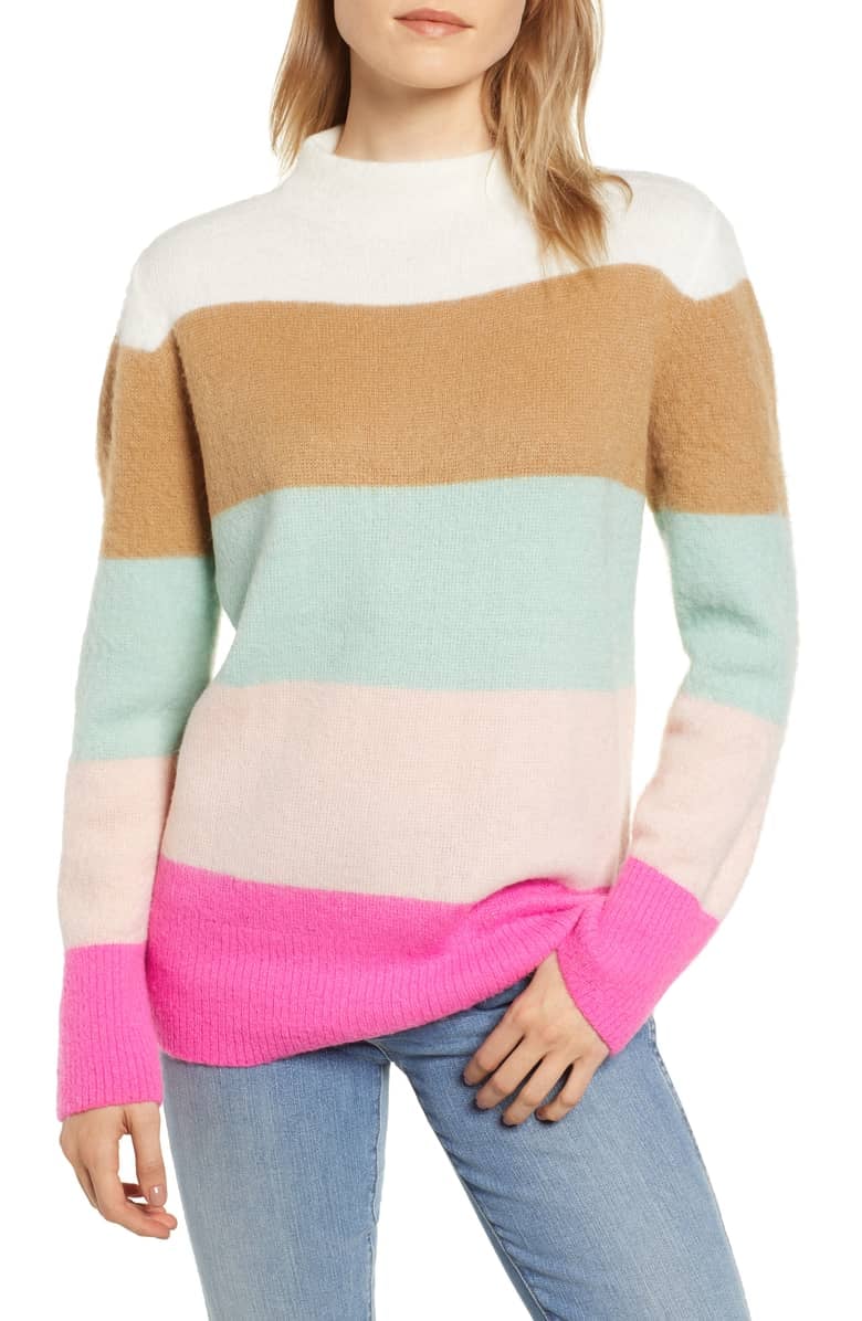 Lou & Grey Grace Air Stripe Sweater