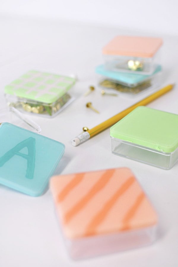 Painted Acrylic Boxes