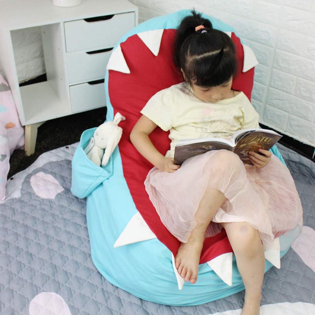 Stuff All Your Kid's Toys in this Baby Shark Storage Chair