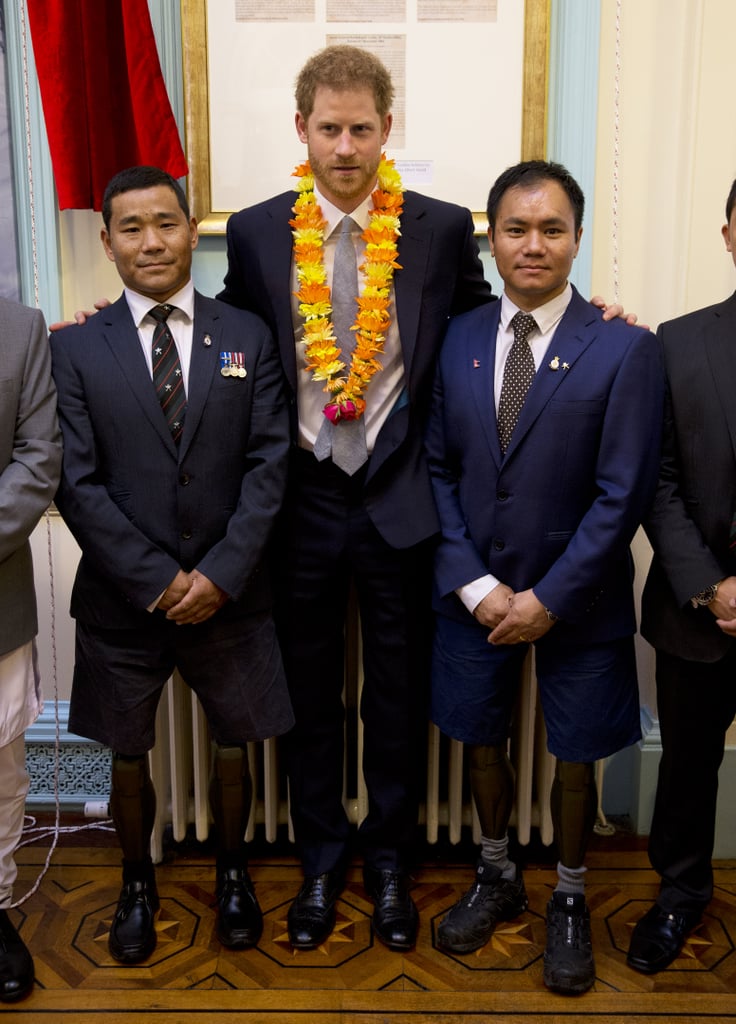 Prince Harry at the Embassy of Nepal in London March 2017