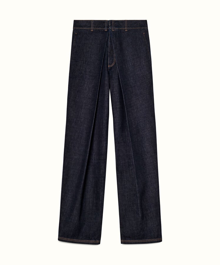 Fenty Denim Pleated Pants