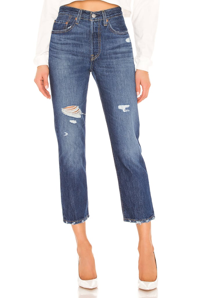 LEVI'S 501 Crop Jeans