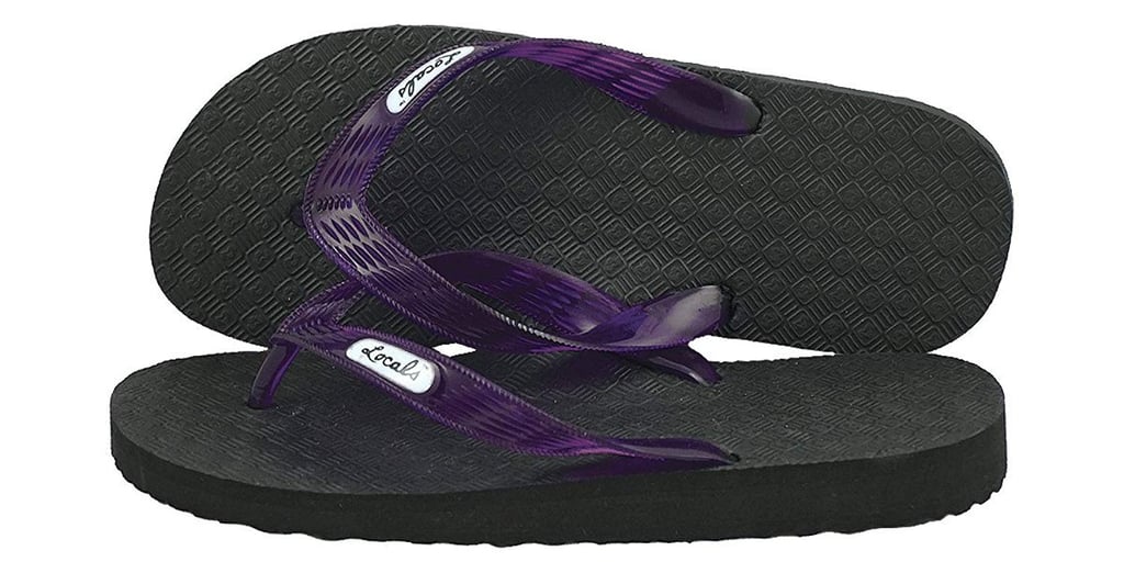 Locals Arch Support Purple Strap Slipper