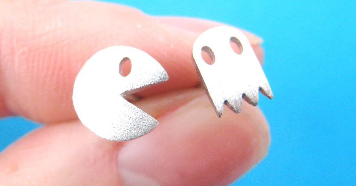 Video Game Inspired Jewellery Game Player Junimo Earrings For Gamer (Junimo