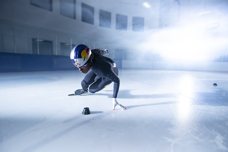 Maame Biney skates in Woodbridge, VA, USA on December 16, 2020. // Robert Snow/Red Bull Content Pool // SI202101150344 // Usage for editorial use only //