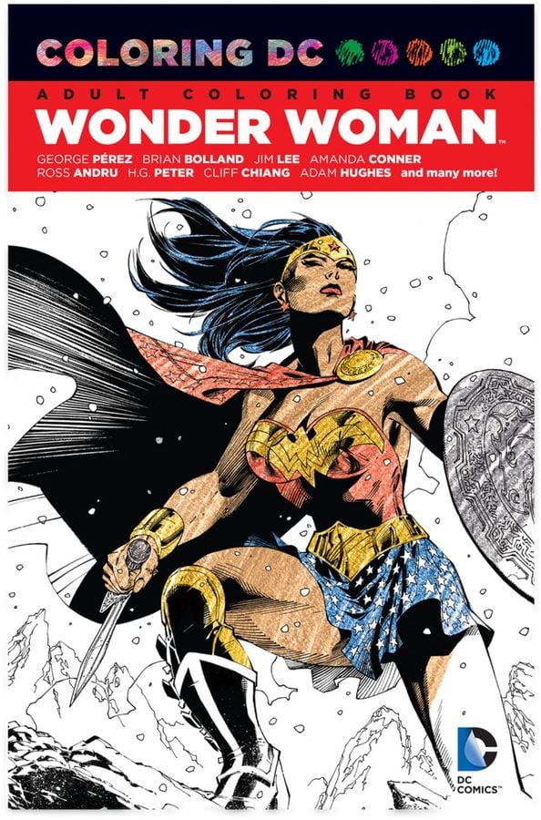 Coloring DC: Wonder Woman