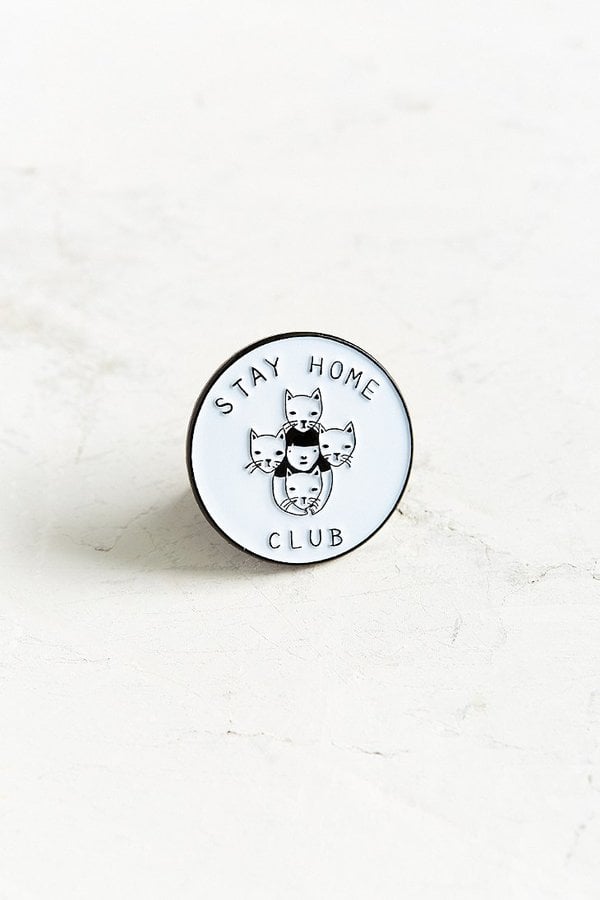 Stay Home Club Lapel Pin