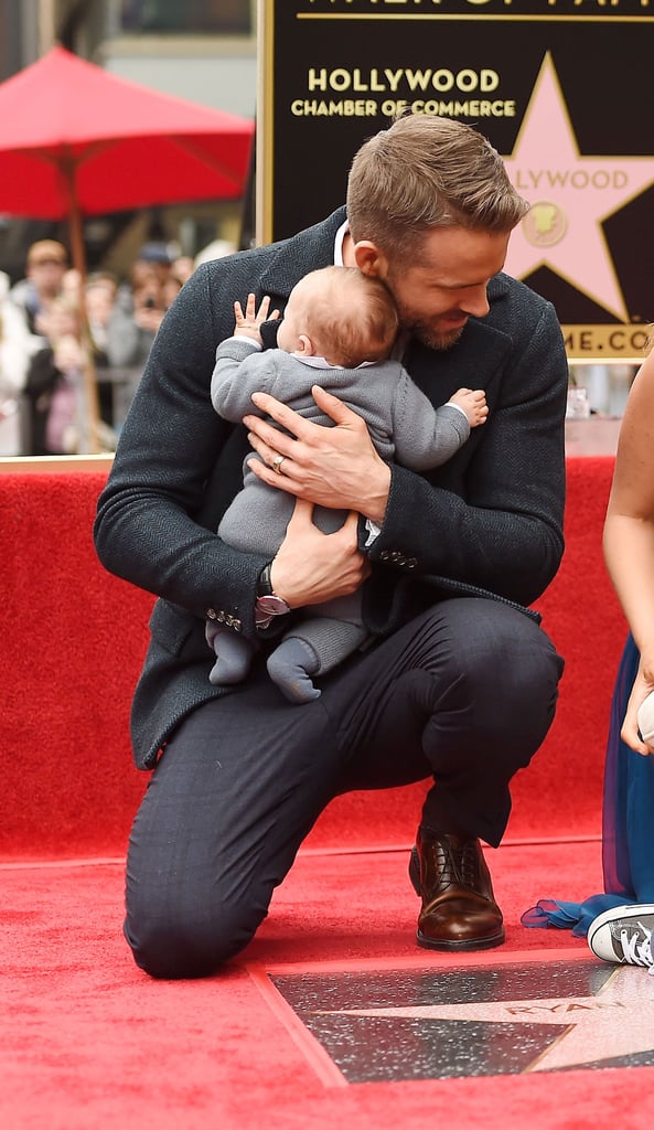Cute Pictures of Ryan Reynolds With His Kids December 2016 POPSUGAR