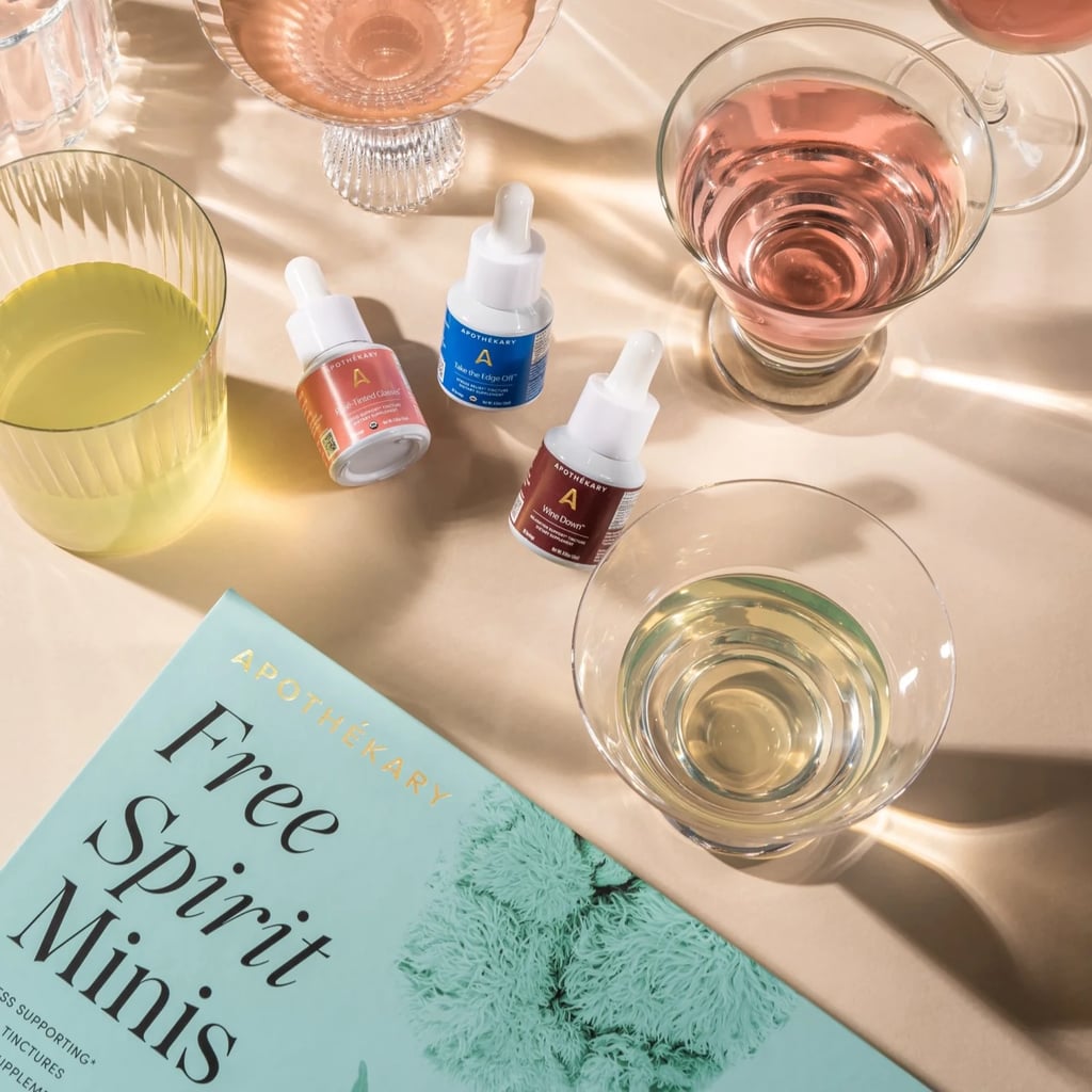 A Stress-Busting Tincture Trio