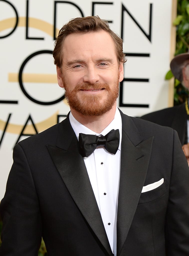 Michael Fassbender at the Golden Globe Awards 2014