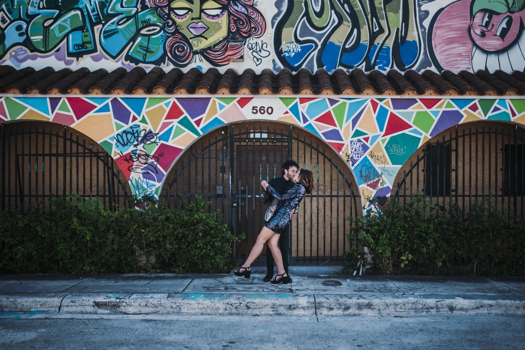 Engagement Photos at Wynwood Walls