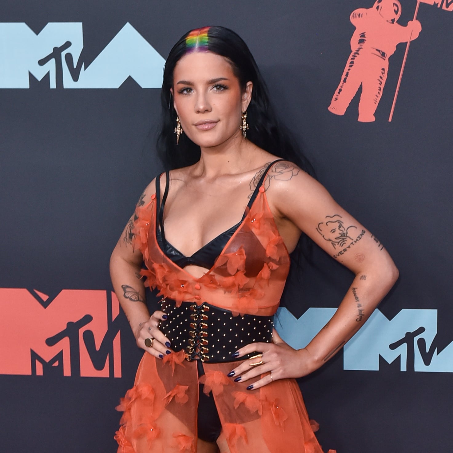 Halsey shares image of her new tattoo, designed by Lil Wayne
