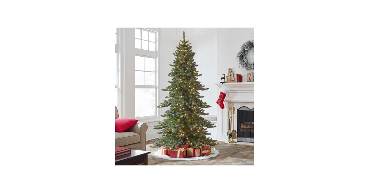 Holiday Time PreLit Grandview Glittering Artificial Christmas Tree