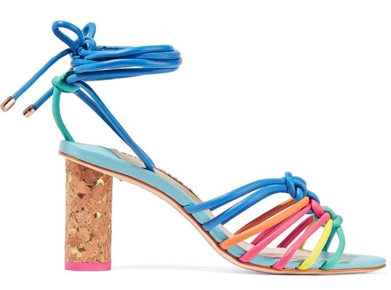 Sophia Webster Copacabana Knotted Leather Sandals